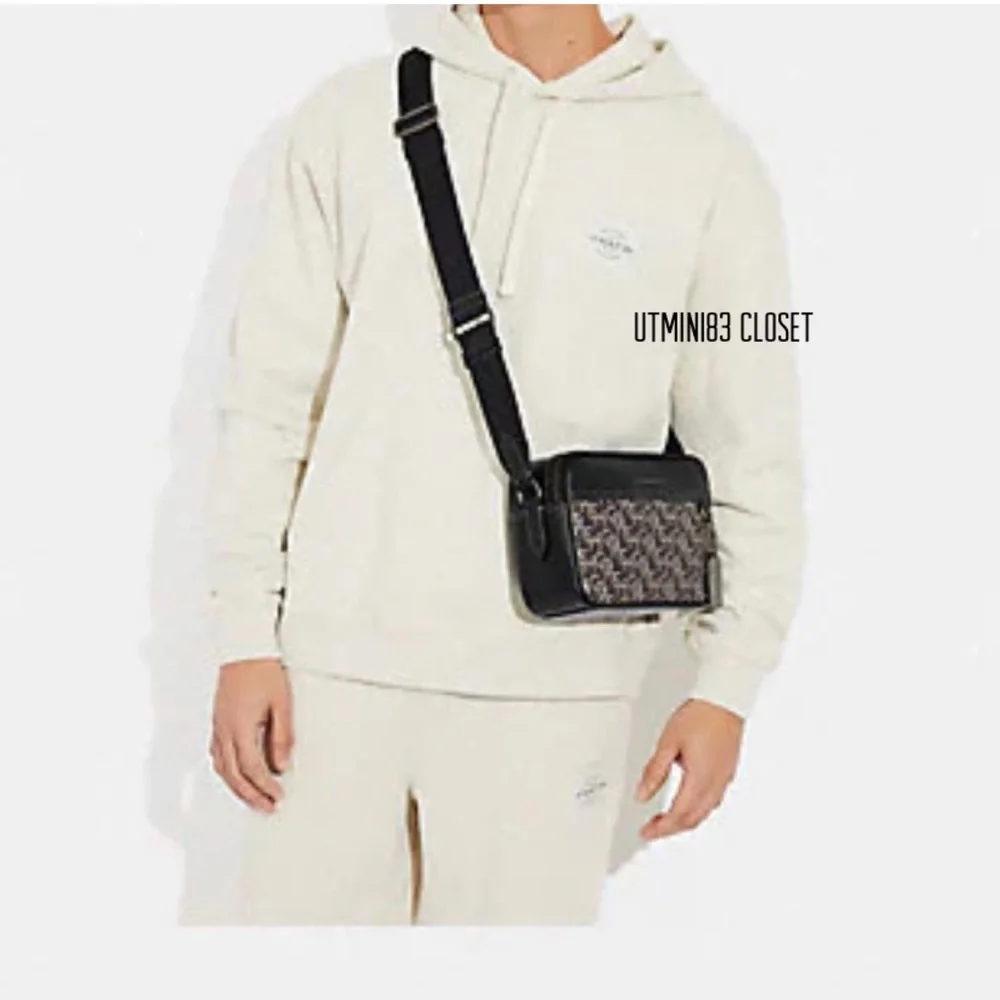 🕶💼NEW💼Coach Men messenger bag/crossbody bag/shoulder bag - Picture 9 of 12